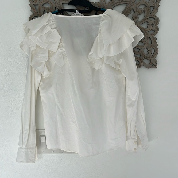 Something Navy Bailey Ruffle Top - Picture 7 of 9